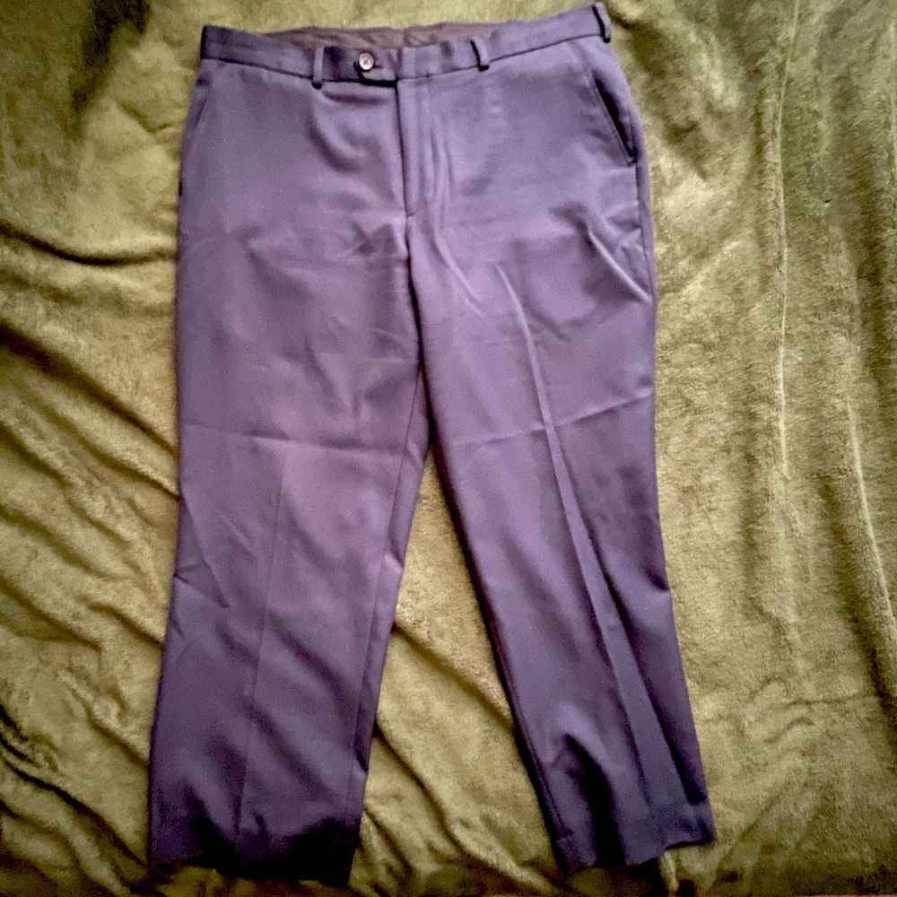 Izod Wide-Leg Dress Pant (Navy)